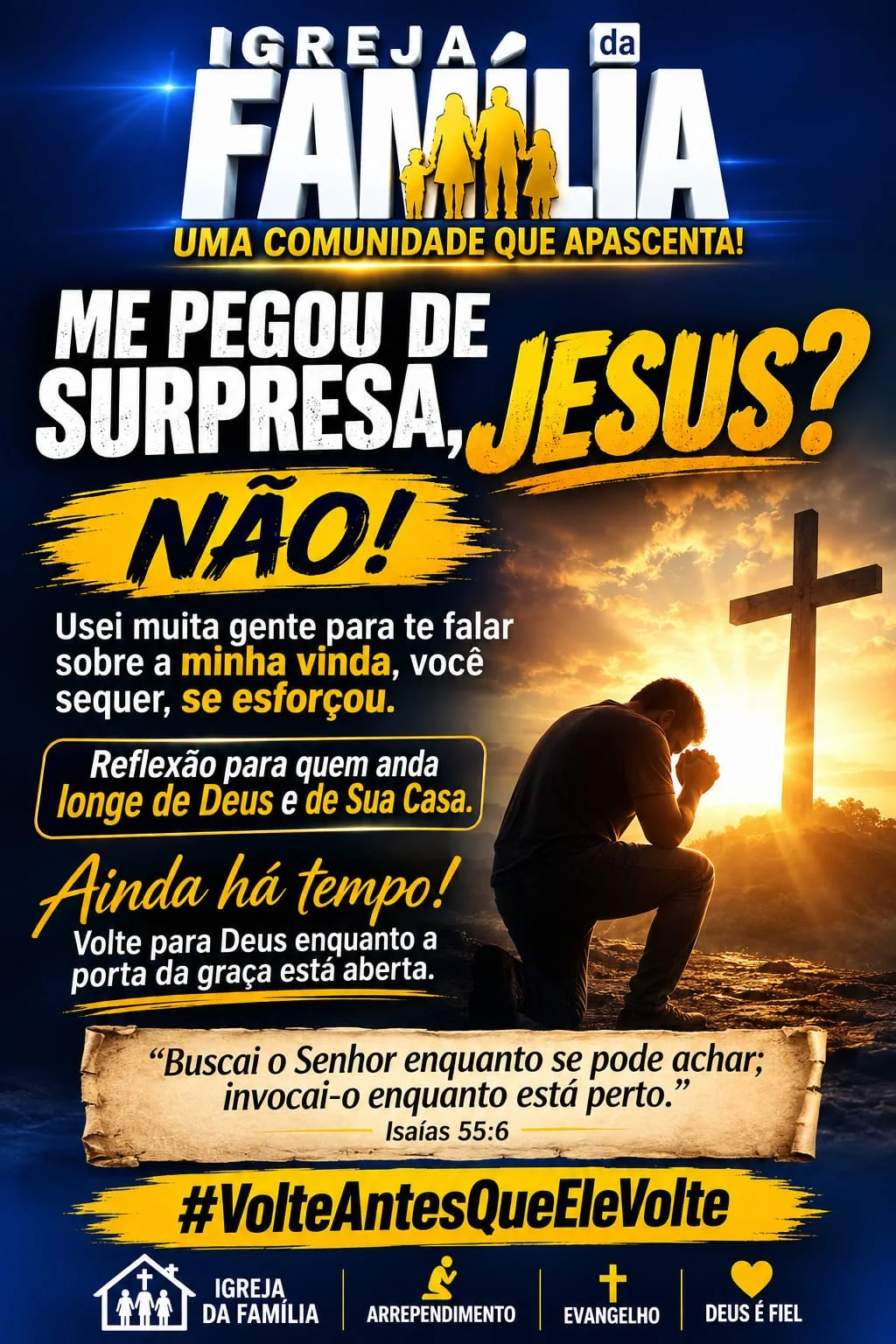Reflexão sobre voltar para Deus
